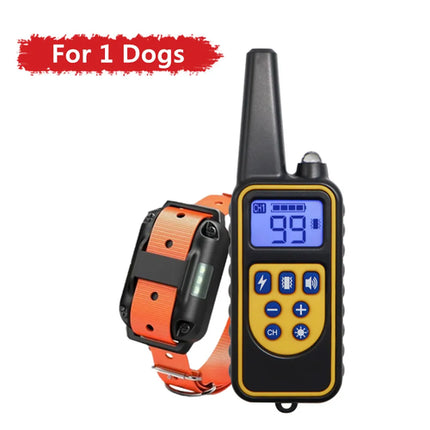 Dog Training Collar Waterproof Pet Remote Control Rechargeable