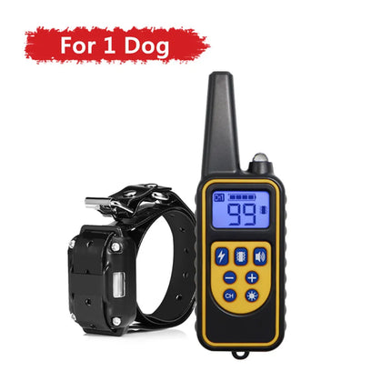 Dog Training Collar Waterproof Pet Remote Control Rechargeable