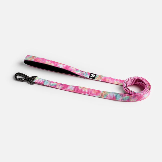 Poplin Dog Leash - Pink Tie Dye