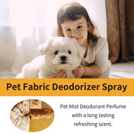 Pet Deodorant Spray Remove Body Odor Smelly Deodorizer Natural Fresh