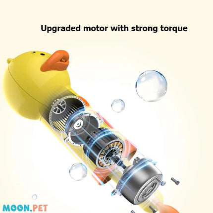 Yellow Duck Pet Cleaning Machine Type-C Charging Automatic Soap