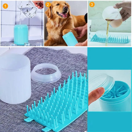 Dog Paw Washing Cup and Dog Foot Washing Tool