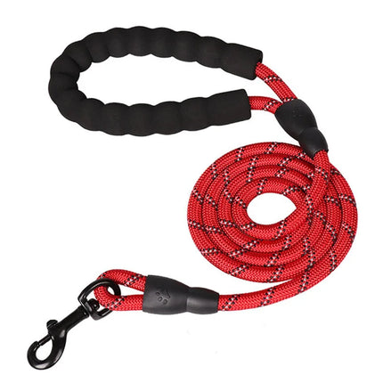 1.5m Pet Leash with Reflective & Comfortable Padded Handle for Small