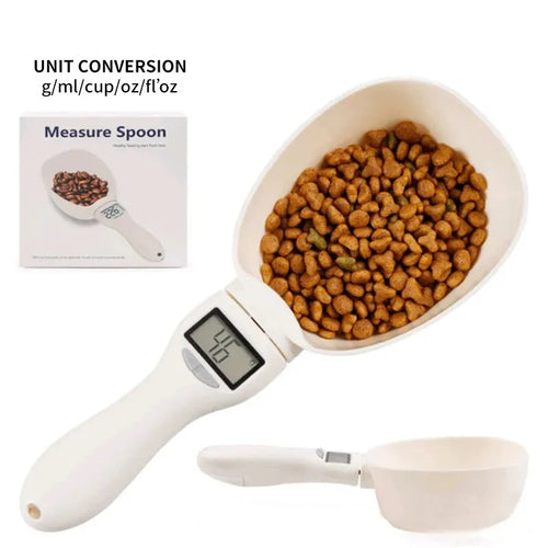 Pet Food Measuring Spoon Scale, Kitchen Digital Food Measuring Spoon