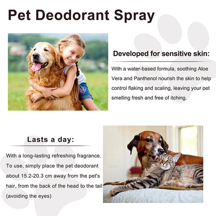 Pet Deodorization Spray For Cats And Dogs Deodorization For Urine Body