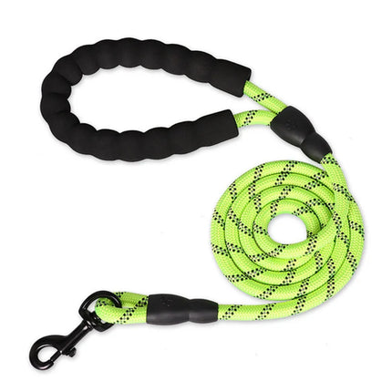 1.5m Pet Leash with Reflective & Comfortable Padded Handle for Small