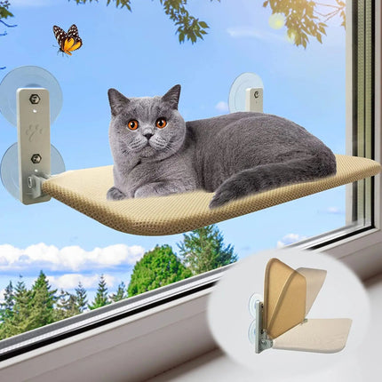 Foldable Pet Cat Hammock Aerial Hanging Cat Bed House Cat Window Wall