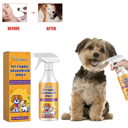 Pet Deodorant Spray Remove Body Odor Smelly Deodorizer Natural Fresh