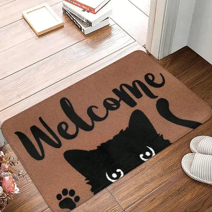 Lovely Cat Patterned Mat Cartoon Living Room Floor Decoration Carpet