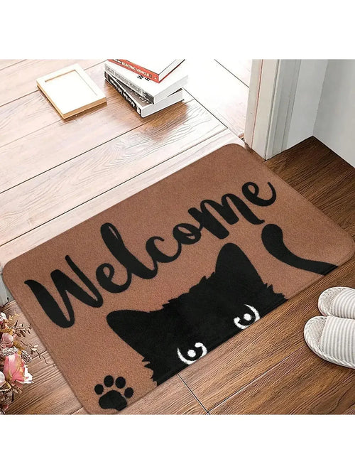 Lovely Cat Patterned Mat Cartoon Living Room Floor Decoration Carpet