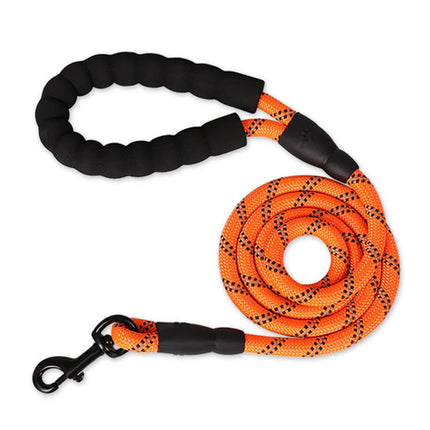 1.5m Pet Leash with Reflective & Comfortable Padded Handle for Small