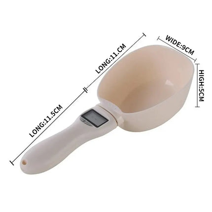 Pet Food Measuring Spoon Scale, Kitchen Digital Food Measuring Spoon