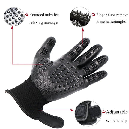 Fast Shipping 1 Pair Pet Grooming Gloves