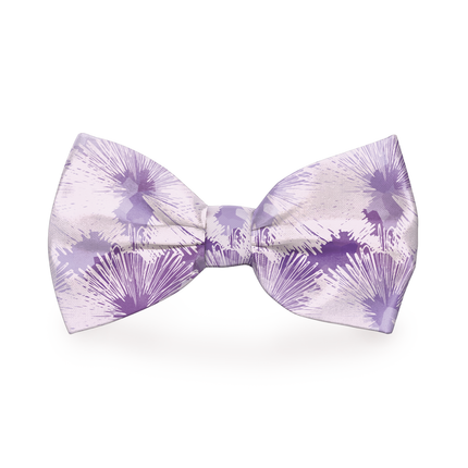 Purple Sky Dog Bow Tie